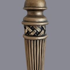 Lade Eskitme Gold Abajur