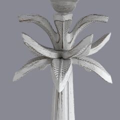 Derla Beyaz Eskitme Abajur