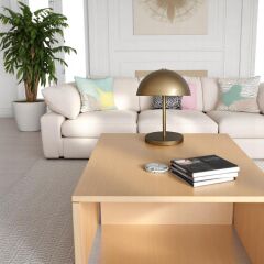 Solis Eskitme Gold Masa Lambası