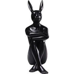 Gangster Rabbit Siyah Dekoratif Obje