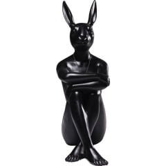 Gangster Rabbit Siyah Dekoratif Obje