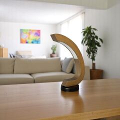 Enzo Eskitme Gold LED Masa Lambası