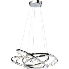 Saturn LED Krom Sarkıt Avize