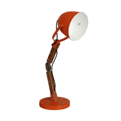 Leroy Oynar Başlıklı Turuncu Masa Lambası